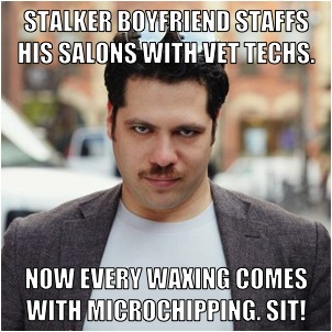 stalker ex girlfriend meme